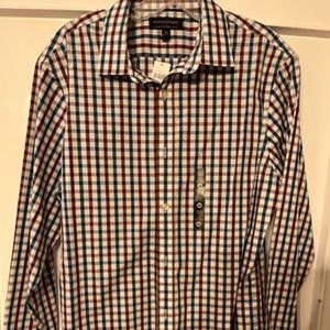 Banana Republic Medium, Button Down: Non Iron Tailored Slim Fit NWT